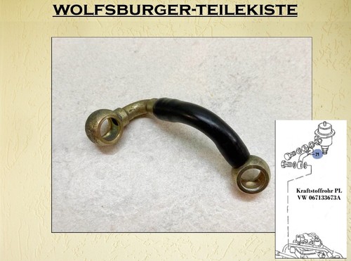 Kratstoffrohr vom druckregler - vom,